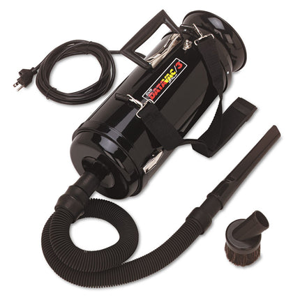 Esd-Safe Pro Data-Vac/3 Professional Cleaning System, 1.7 Hp, Black