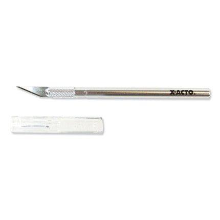 No. 1 Z-Series Precision Utility Knife with Replaceable Steel Blade, Safety Cap, Silver