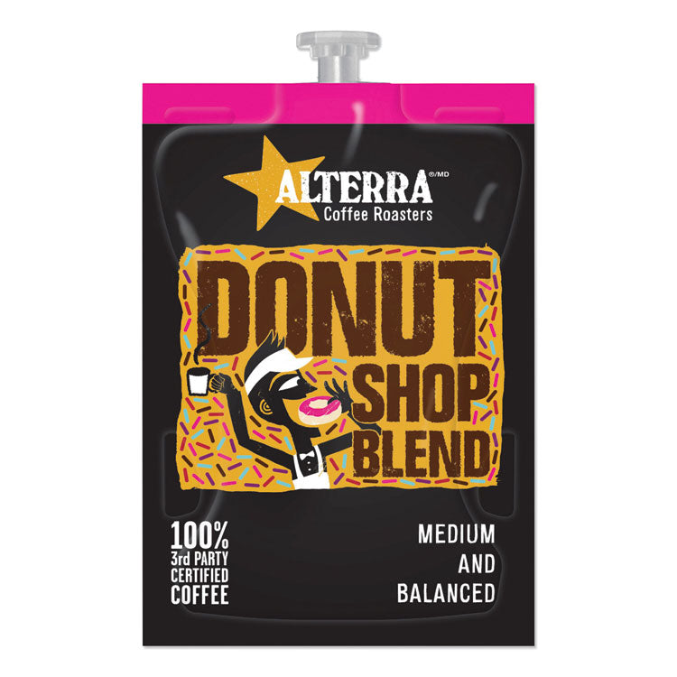 Coffee Freshpack Pods, Donut Shop Blend, Medium Roast, 0.28 Oz, 100/carton