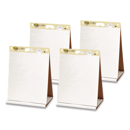 Original Tabletop Easel Pad with Self-Stick Sheets, Unruled, 20 x 23, White, 20 Sheets, 4/Pack