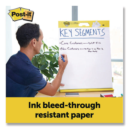 Original Tabletop Easel Pad with Self-Stick Sheets, Unruled, 20 x 23, White, 20 Sheets, 4/Pack