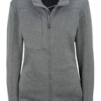 GREY HEATHER w/BLACK FLEECE / 2XL