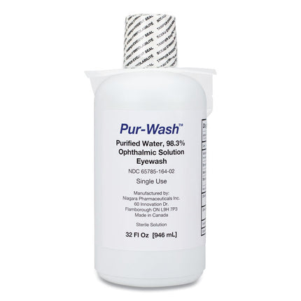 Pur-Wash Eye Wash, 32 oz Bottle