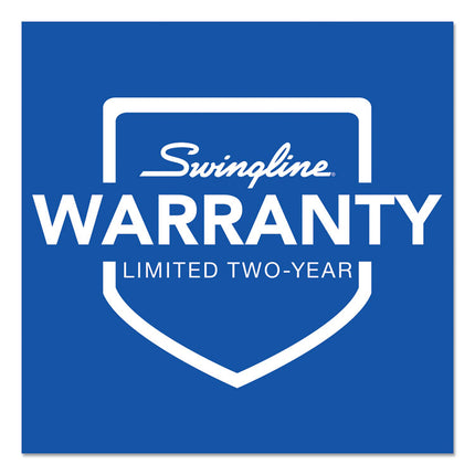 20-Sheet Optima 20 Electric Punch, Three-Hole, 9/32" Holes, Silver/black