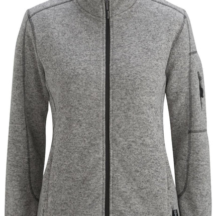 EDWARDS LADIES SWEATER KNIT FLEECE JACKET