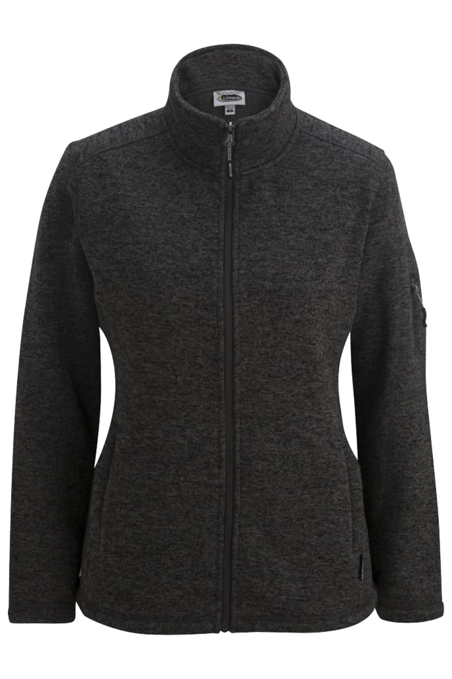 EDWARDS LADIES SWEATER KNIT FLEECE JACKET