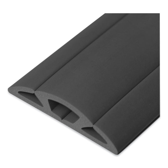 CORD PROTECTOR AND CONCEALER, 2.6" X 5 FT, GRAY
