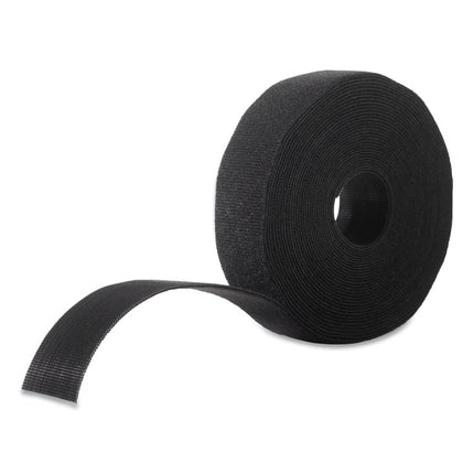 One-Wrap Pre-Cut Standard Ties, 0.75" X 12", Black
