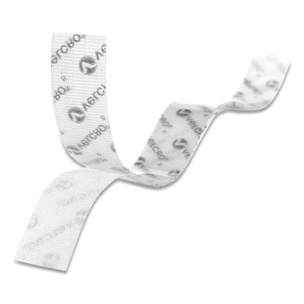 Sticky-Back Fasteners, Removable Adhesive, 0.75" X 15 Ft, Clear