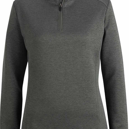 EDWARDS LADIES POINT GREY PULLOVER 1/4 ZIP