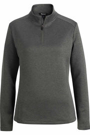 EDWARDS LADIES POINT GREY PULLOVER 1/4 ZIP