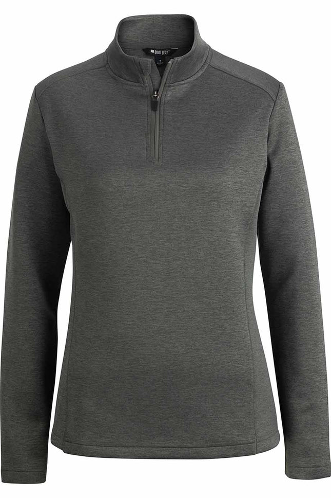 EDWARDS LADIES POINT GREY PULLOVER 1/4 ZIP