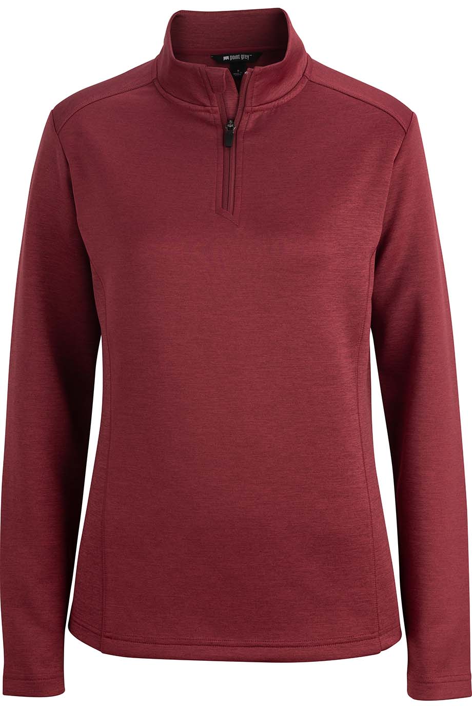 EDWARDS LADIES POINT GREY PULLOVER 1/4 ZIP