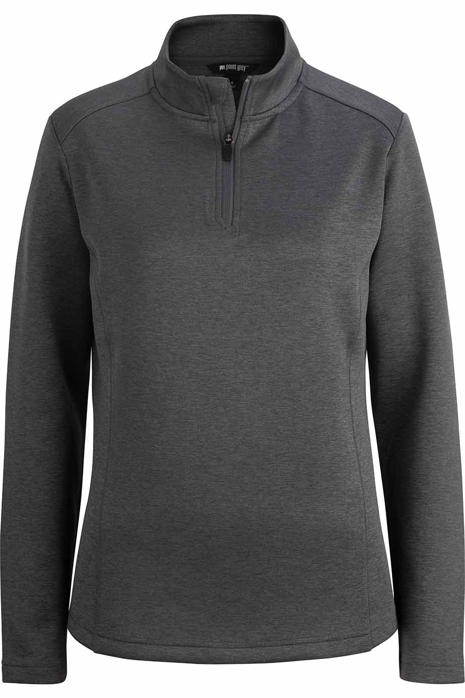 EDWARDS LADIES POINT GREY PULLOVER 1/4 ZIP