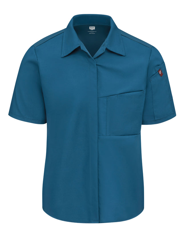 Red Kap® Women's Airflow Cook Shirt with OilBlok / 501WTL
