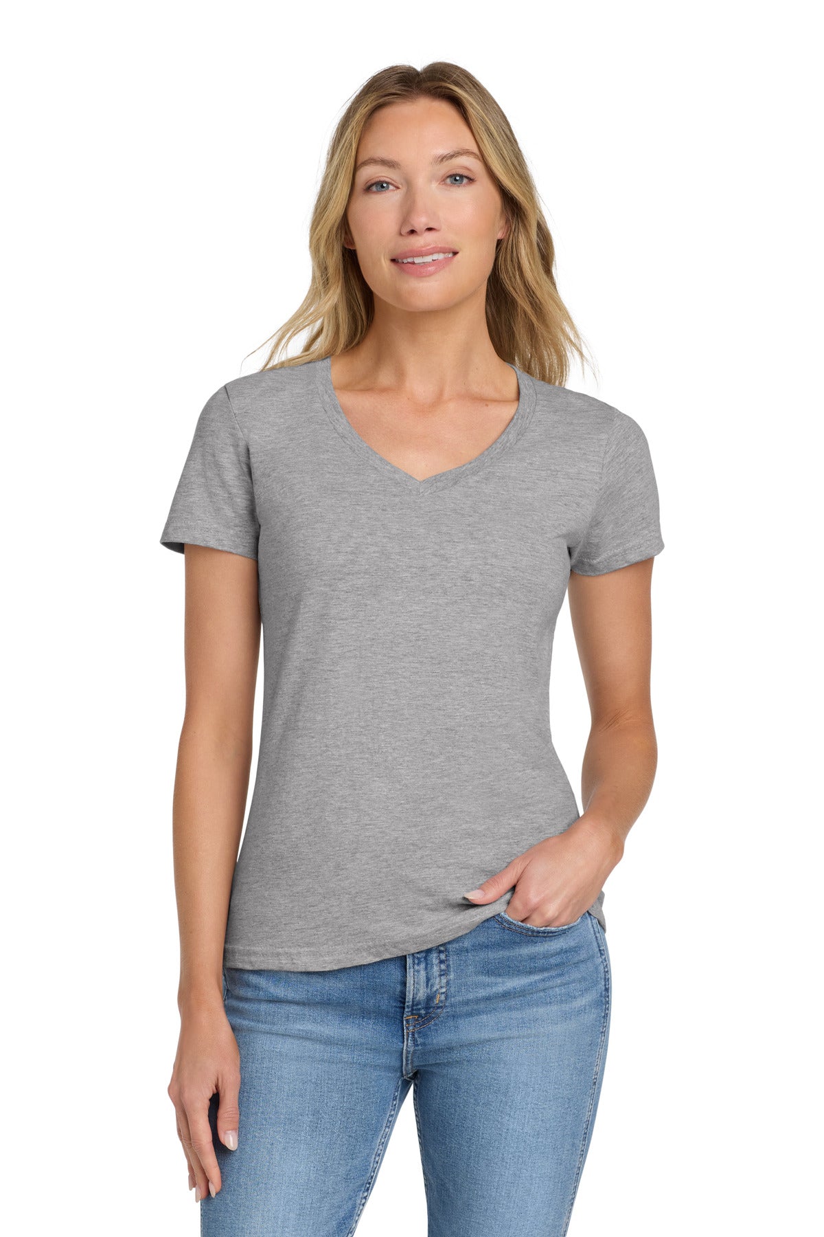 Gildan Softstyle® Women's Fit V-Neck T-Shirt 64V00L