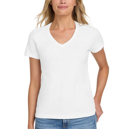 Gildan Softstyle ® Women's Fit V-Neck T-Shirt. 64V00L