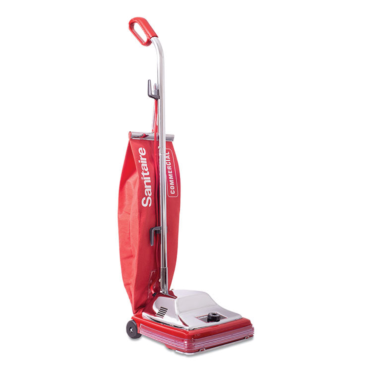 TRADITION Upright Vacuum SC886G, 12" Cleaning Path, Red