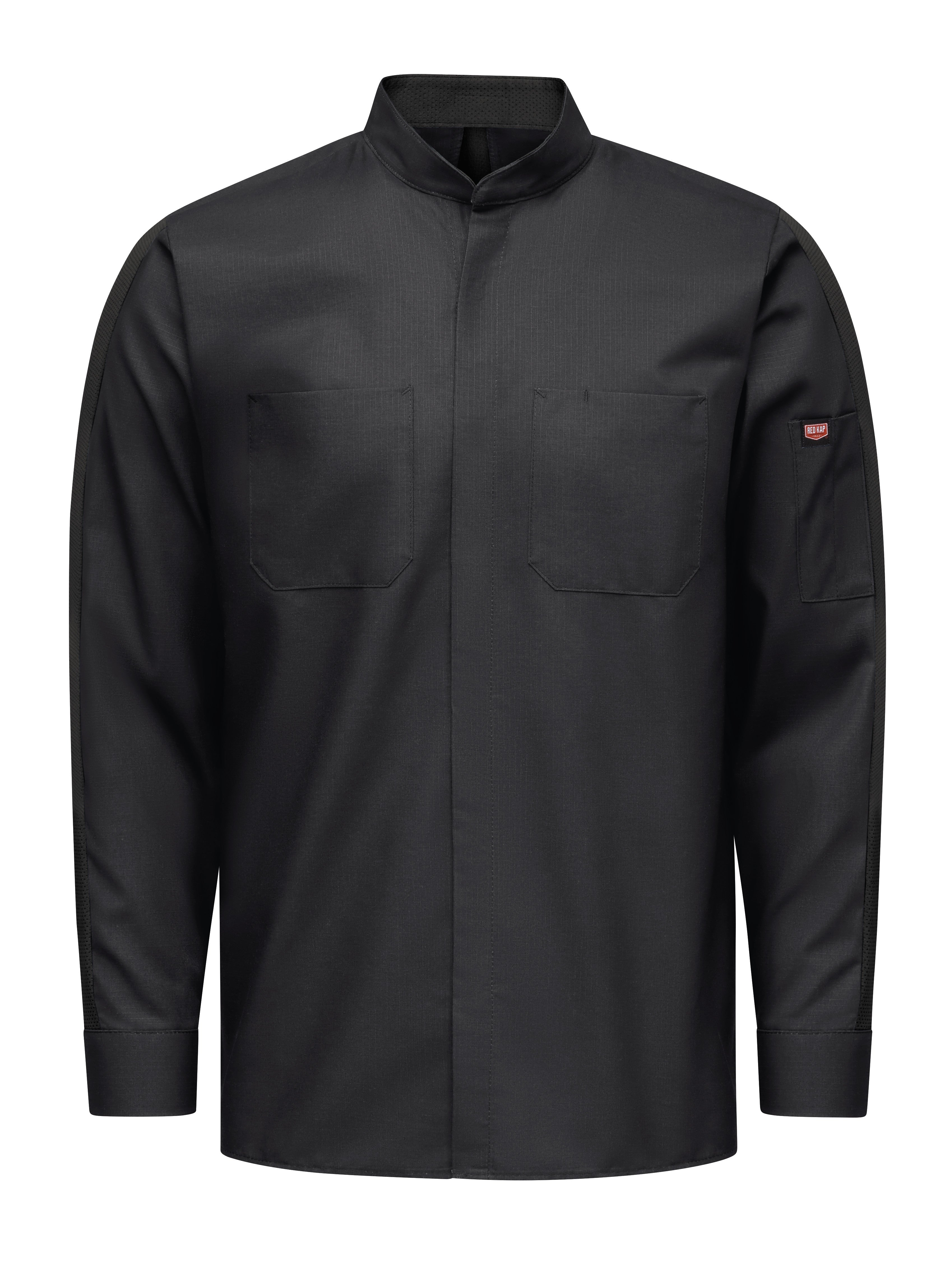 Red Kap® Men's Long Sleeve Pro+ Work Shirt with OilBlok and MIMIX® / SX36BK