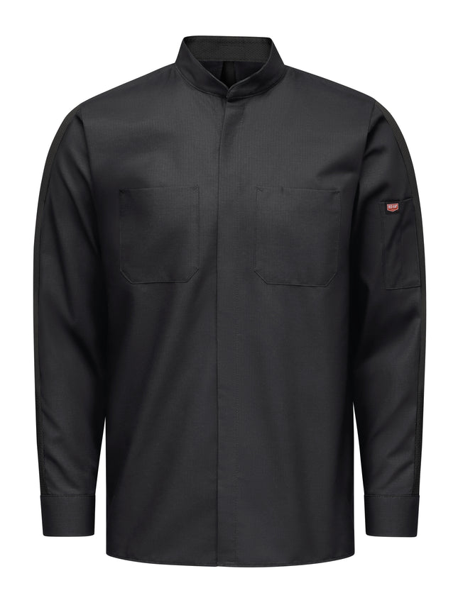 Red Kap® Men's Long Sleeve Pro+ Work Shirt with OilBlok and MIMIX® / SX36BK
