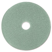 Ultra High-Speed Floor Burnishing Pads 3100, 19" Diameter, Aqua, 5/carton