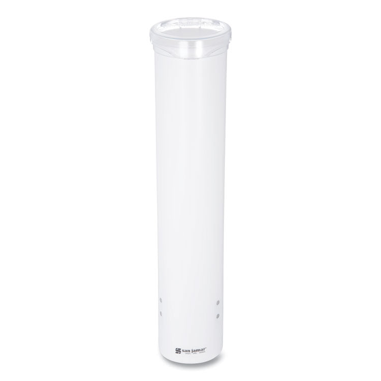 Small Pull-Type Water Cup Dispenser, For 5 Oz Cups, White