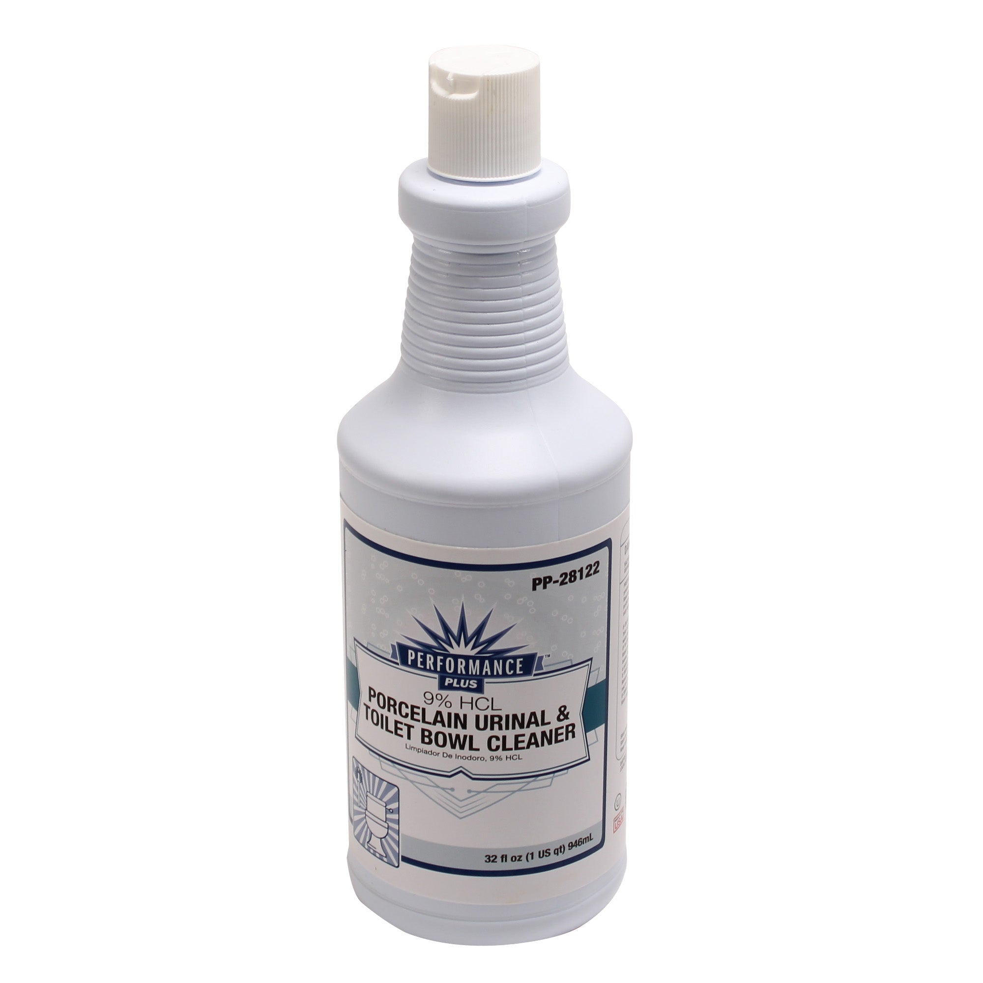 Performance Plus Toilet Bowl Cleaner 9% HCL 1 Quart 12 / cs