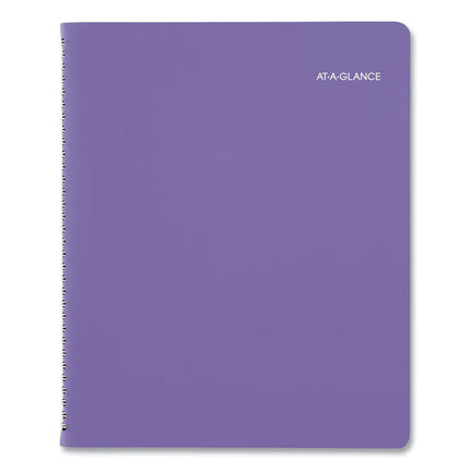 Beautiful Day Weekly/Monthly Planner, Vertical-Column Format, 11 x 8.5, Purple Cover, 13-Month: Jan 2025 to Jan 2026