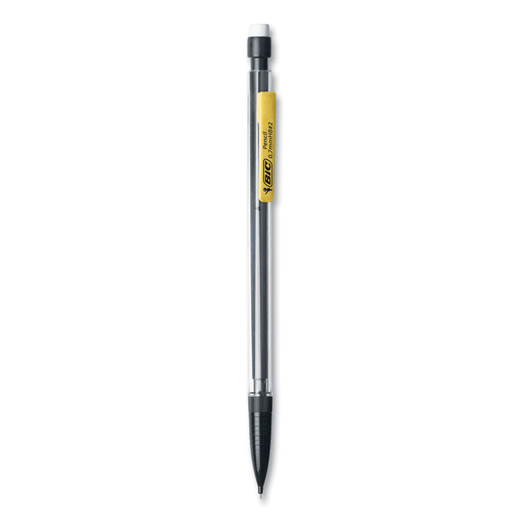 Xtra Smooth Mechanical Pencil, 0.7 mm, HB (#2), Black Lead, Clear Barrel, 40/Pack