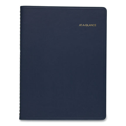 Weekly Appointment Book, 11 x 8.25, Navy Cover, 13-Month: Jan 2025 to Jan 2026