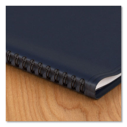 Weekly Appointment Book, 11 x 8.25, Navy Cover, 13-Month: Jan 2025 to Jan 2026