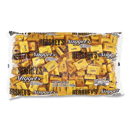 Nuggets, Bulk Pack, Milk Chocolate with Toffee and Almonds, 60 oz Bag