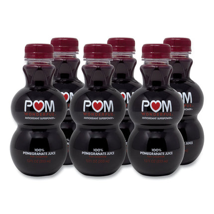 100% Pomegranate Juice, 12 oz Bottle, 6/Pack