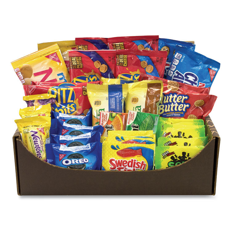 Snack Treats Variety Care Package, 40 Assorted Snacks/Box