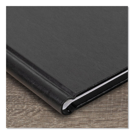 DayMinder Hard-Cover Monthly Planner with Memo Section, Unruled Blocks, 8.5 x 7, Black Cover, 12-Month (Jan to Dec): 2025