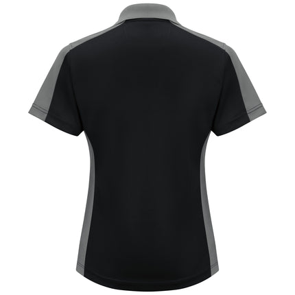 Red Kap® Women's Short Sleeve Performance Knit® Two-Tone Polo / SK53BG