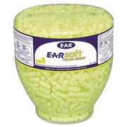 E-A-Rsoft Neon Tapered Earplug Refill, Cordless, Yellow, 500/Box