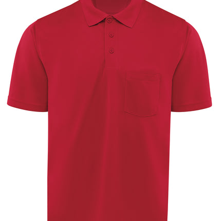 Red Kap® Men's Short Sleeve Performance Knit® Pocket Polo / SK98RD