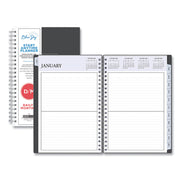 Passages Non-Dated Perpetual Daily Planner, 8.5 X 5.5, Black Cover, 60-Month (jan To Dec): 2021 To 2025