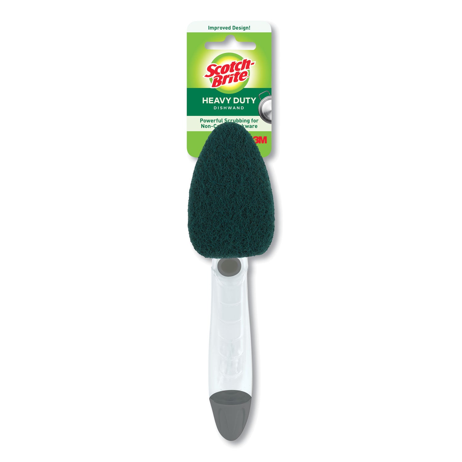 Soap-Dispensing Dishwand, 2.5 X 9.5, Yellow/green, 4/carton