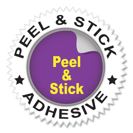 Self-Adhesive Labeling Pockets, Top Load, 3.75 x 3, Clear, 25/Pack