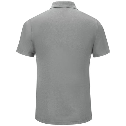 Workrite® Fire Service Men's Short Sleeve Station Wear Polo Shirt / FT10HG