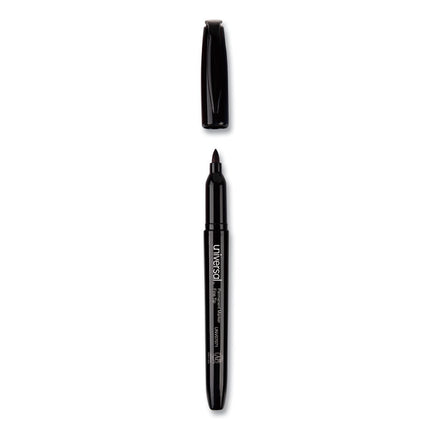 Pen-Style Permanent Marker Value Pack, Fine Bullet Tip, Black, 36/pack