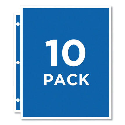 Photo Storage Pages For Six 4 X 6 Mixed Format Photos, 3-Hole Punched, 10/pack