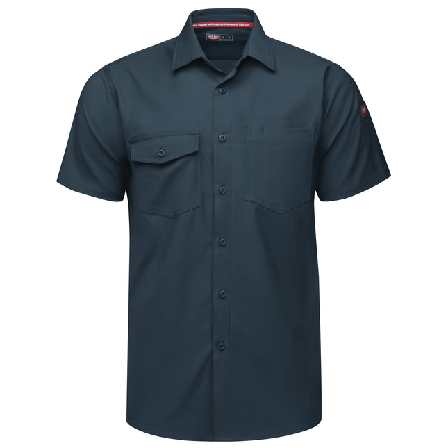 Red Kap® Men's Cooling Short Sleeve Work Shirt / TSM2AC