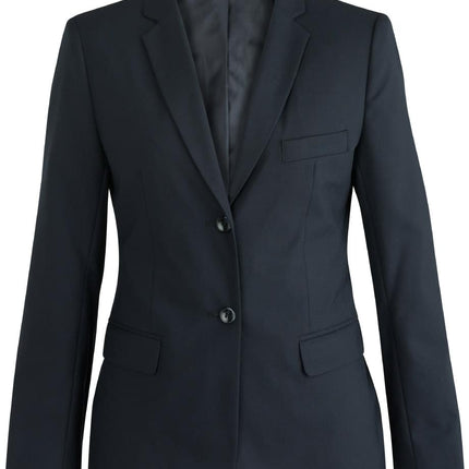 EDWARDS LADIES SINGLE BREASTED POLY/WOOL SUIT COAT