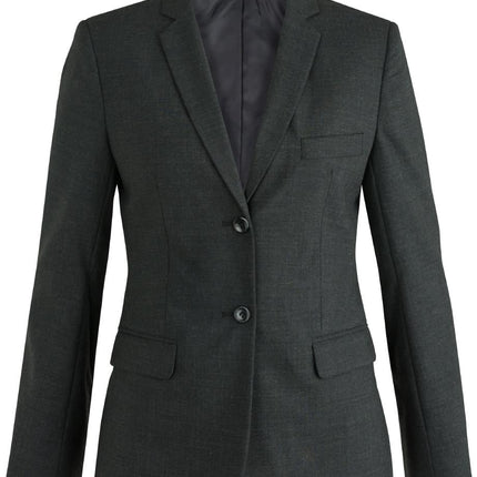EDWARDS LADIES SINGLE BREASTED POLY/WOOL SUIT COAT