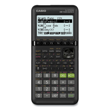 Fx-9750giii 3rd Edition Graphing Calculator, 21-Digit Lcd, Black