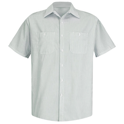 Red Kap® Men's Short Sleeve Striped Work Shirt / SP20GW