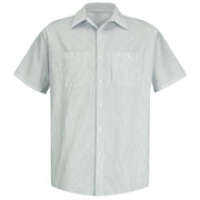 Red Kap® Men's Short Sleeve Striped Work Shirt / SP20GW